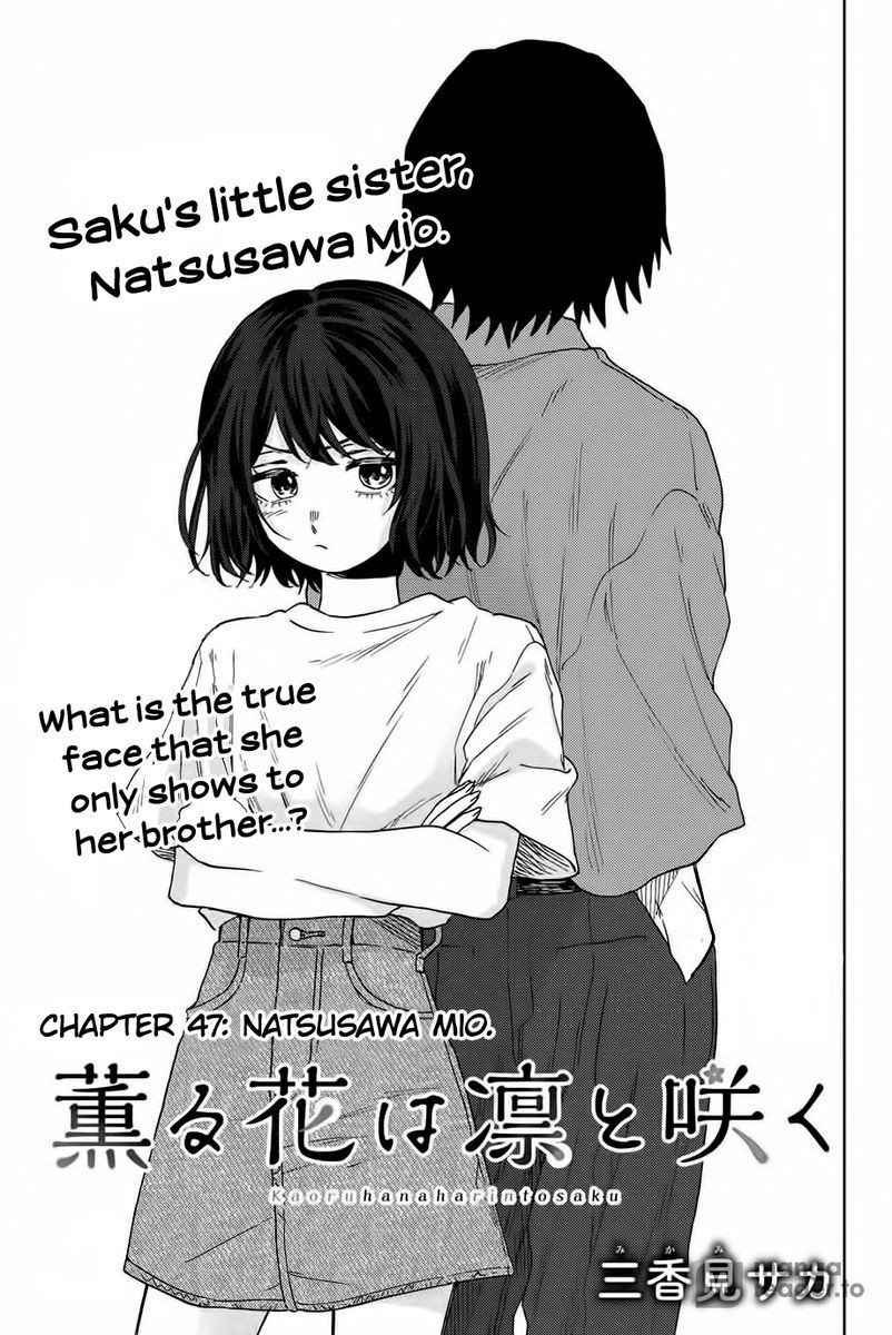 Kaoru Hana wa Rin to Saku, Chapter 47 image 01